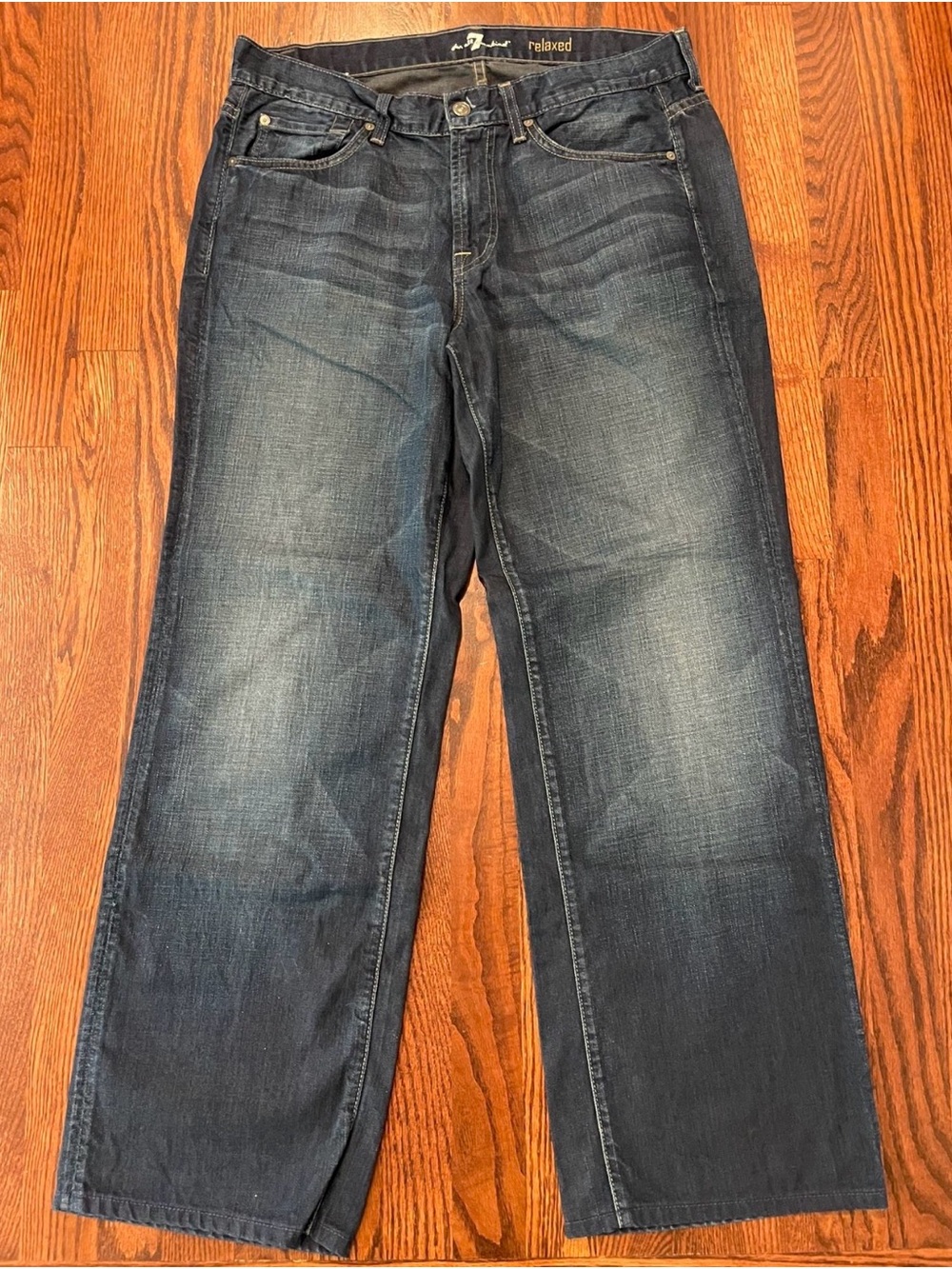 7 For All Mankind Women’s Size 33 Relaxed Denim Jeans